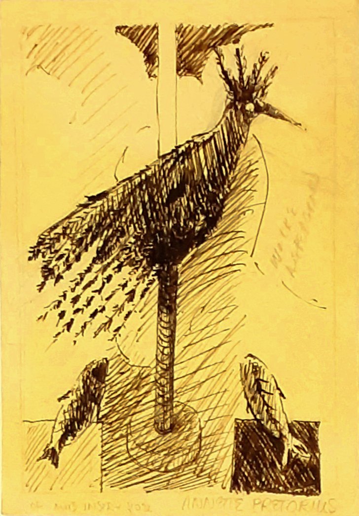 Annette Pretorius - Bird and fish